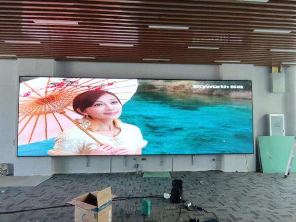 三元P1.53led小间距屏安装案例